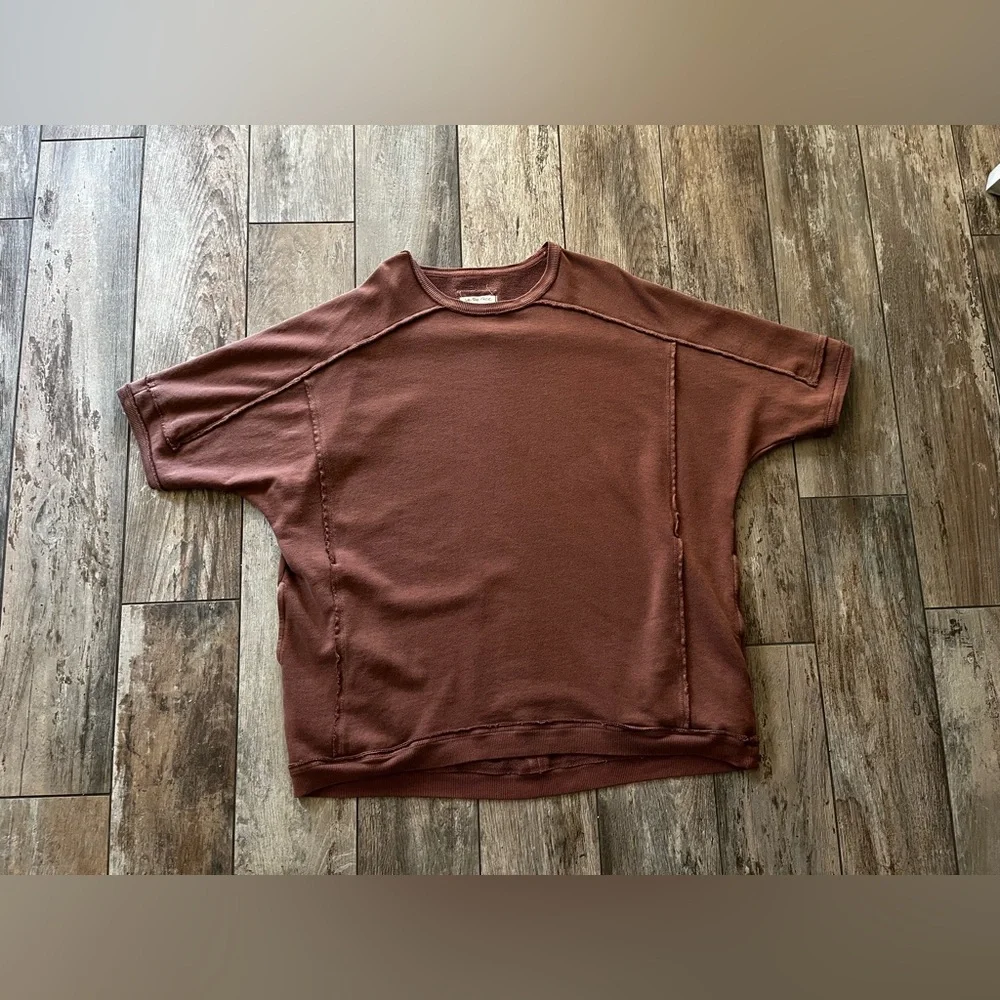 NWOT Free People We the Free Mari Muscle pullover - Picture 5 of 9